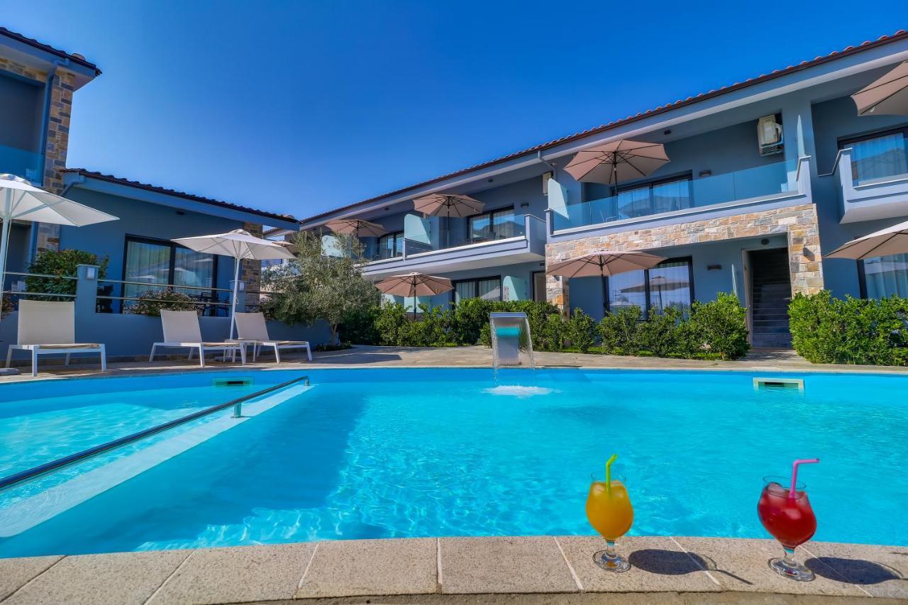 Theros Villas & Suites Chrysi Ammoudia Exterior foto