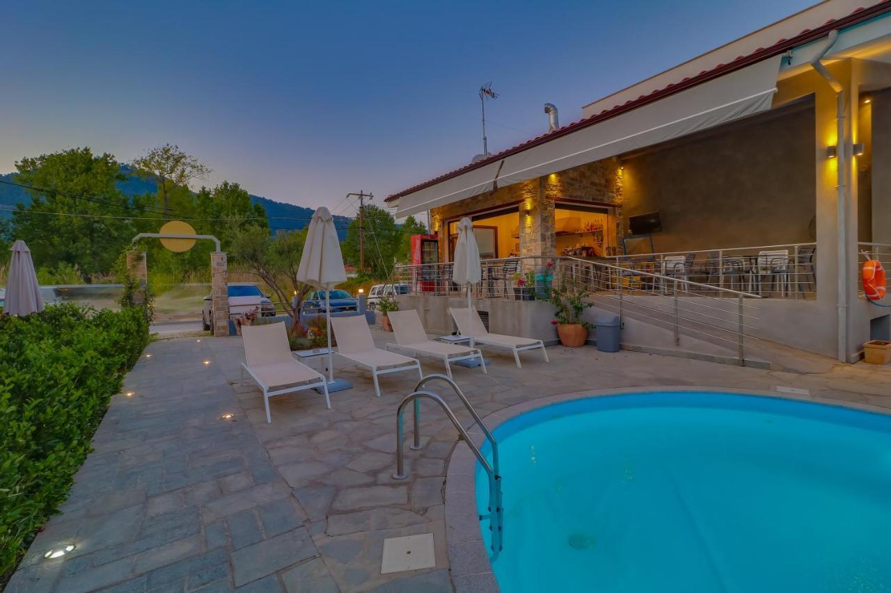Theros Villas & Suites Chrysi Ammoudia Exterior foto