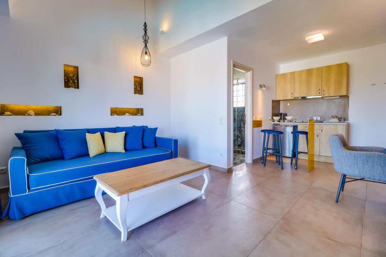 Theros Villas & Suites Chrysi Ammoudia Exterior foto