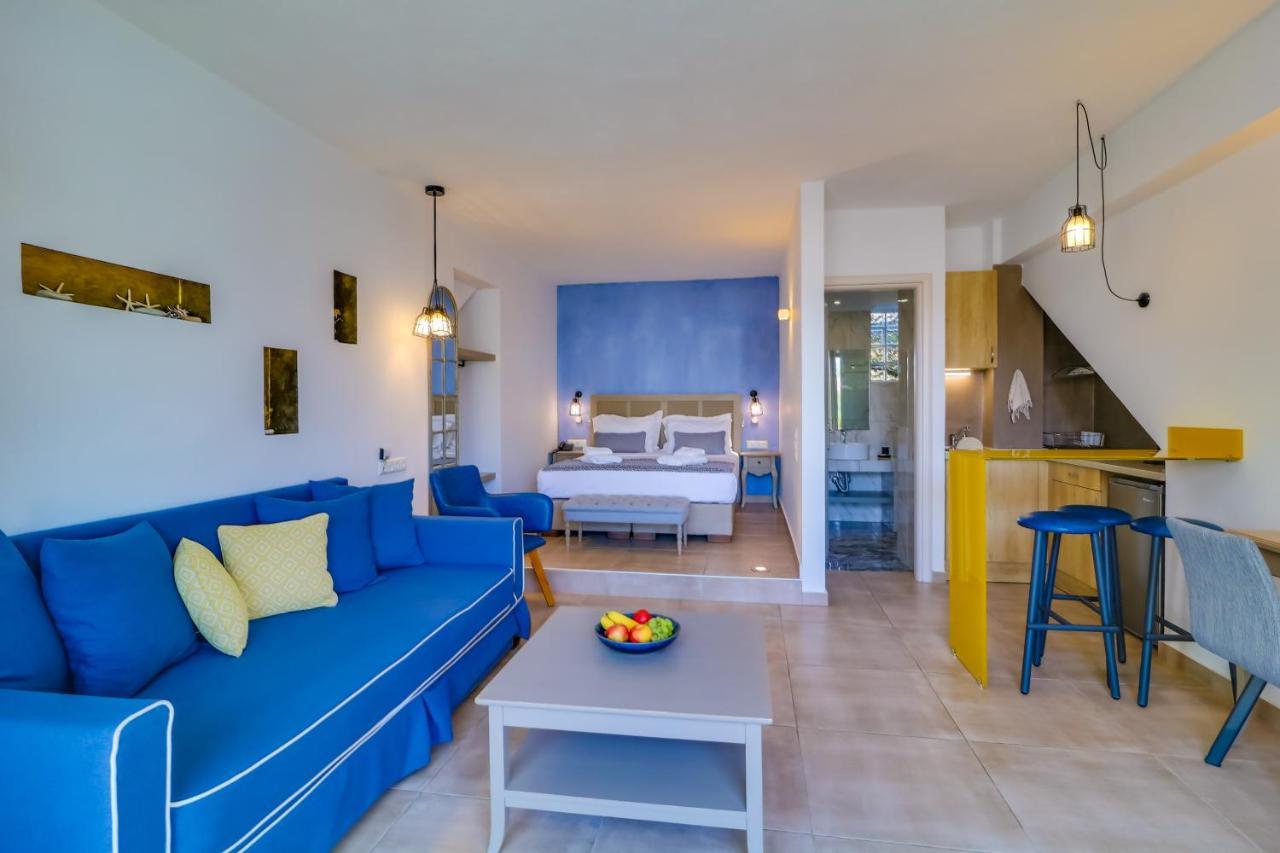 Theros Villas & Suites Chrysi Ammoudia Exterior foto