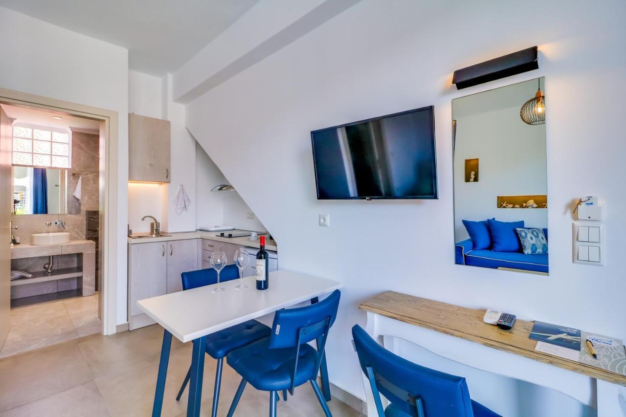 Theros Villas & Suites Chrysi Ammoudia Exterior foto