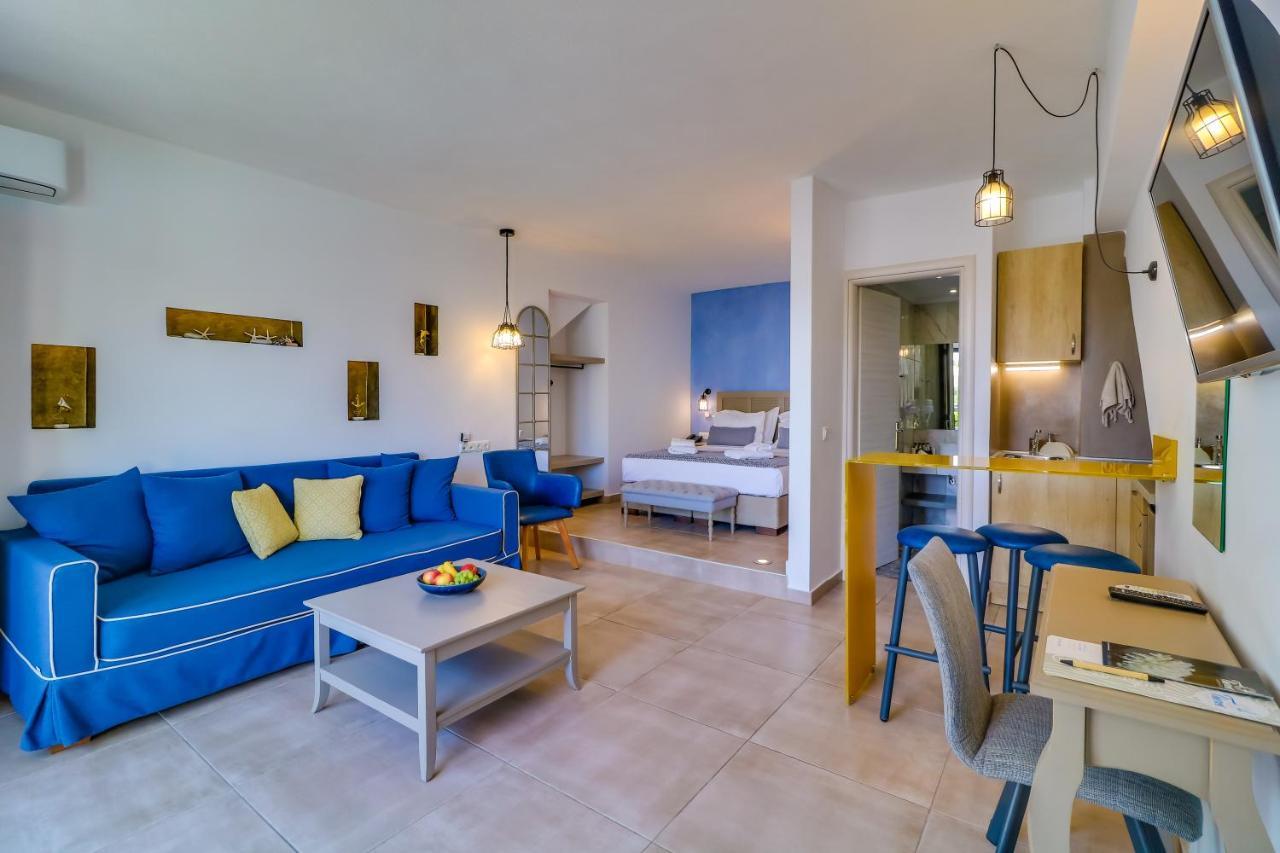 Theros Villas & Suites Chrysi Ammoudia Exterior foto