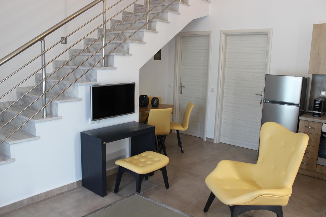 Theros Villas & Suites Chrysi Ammoudia Exterior foto