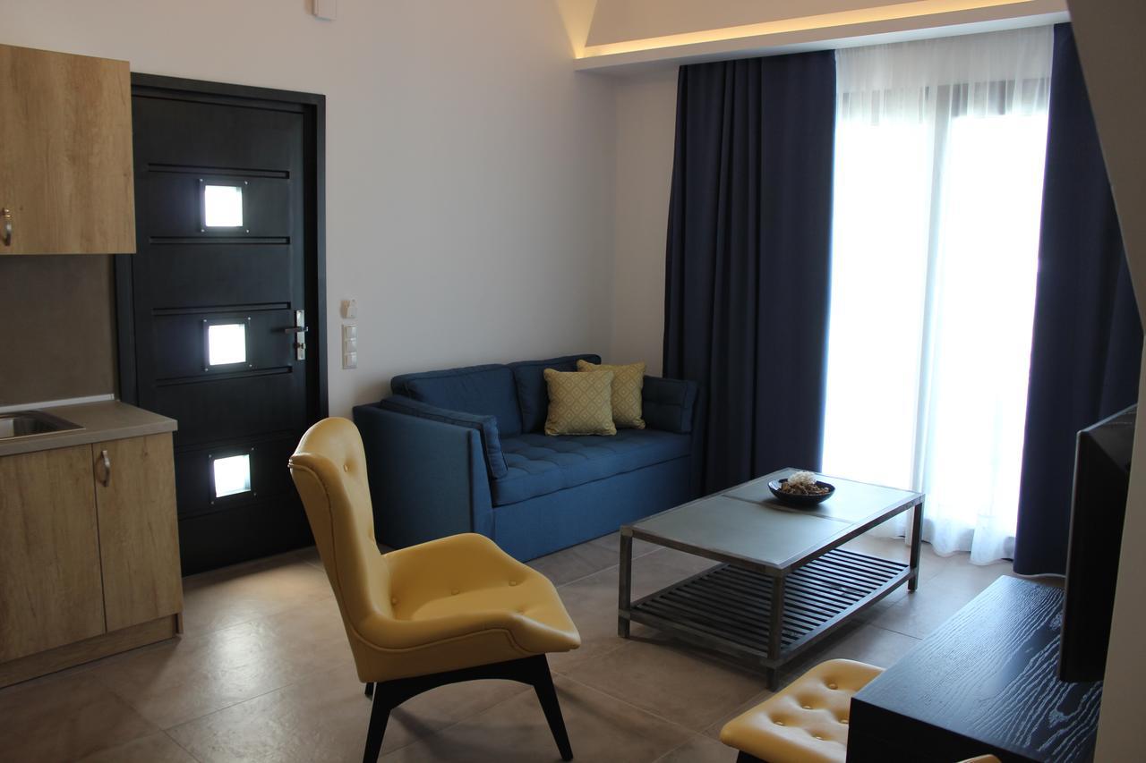 Theros Villas & Suites Chrysi Ammoudia Exterior foto